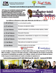 flyer announcing program